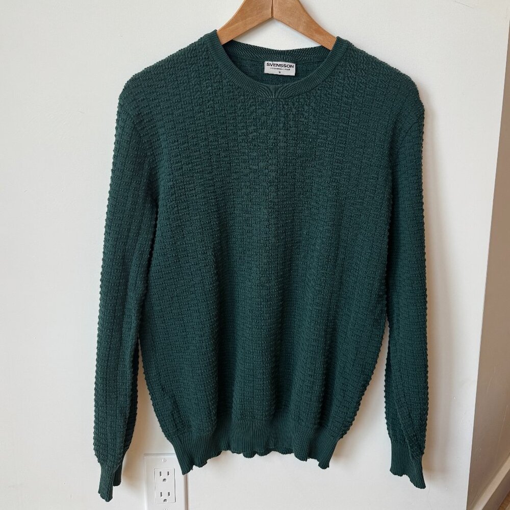 Forest Green Svensson Knit Sweater